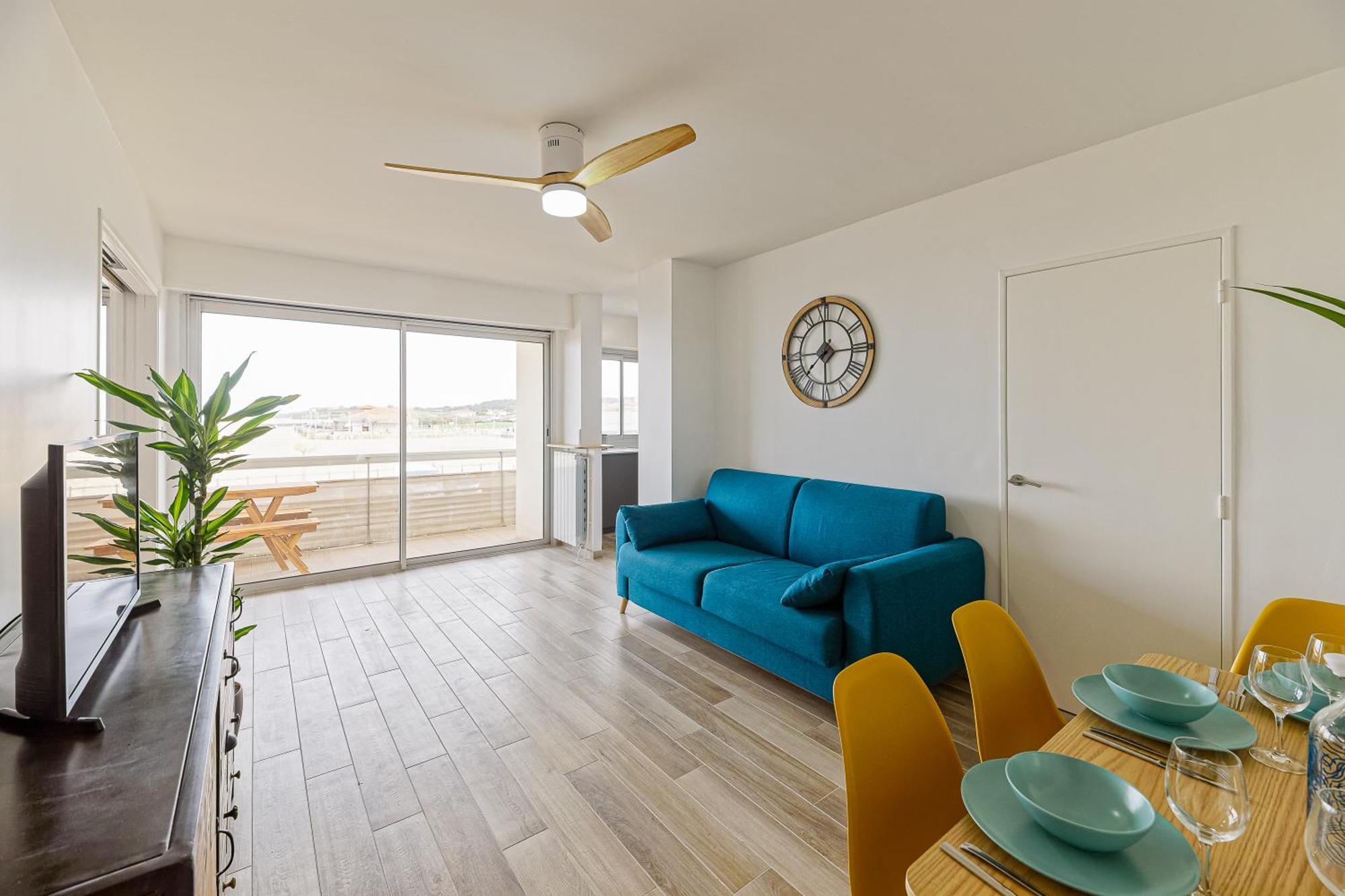 Golden Sand Anglet Biarritz - Front De Mer - Parking Privatif Gratuit Eksteriør bilde